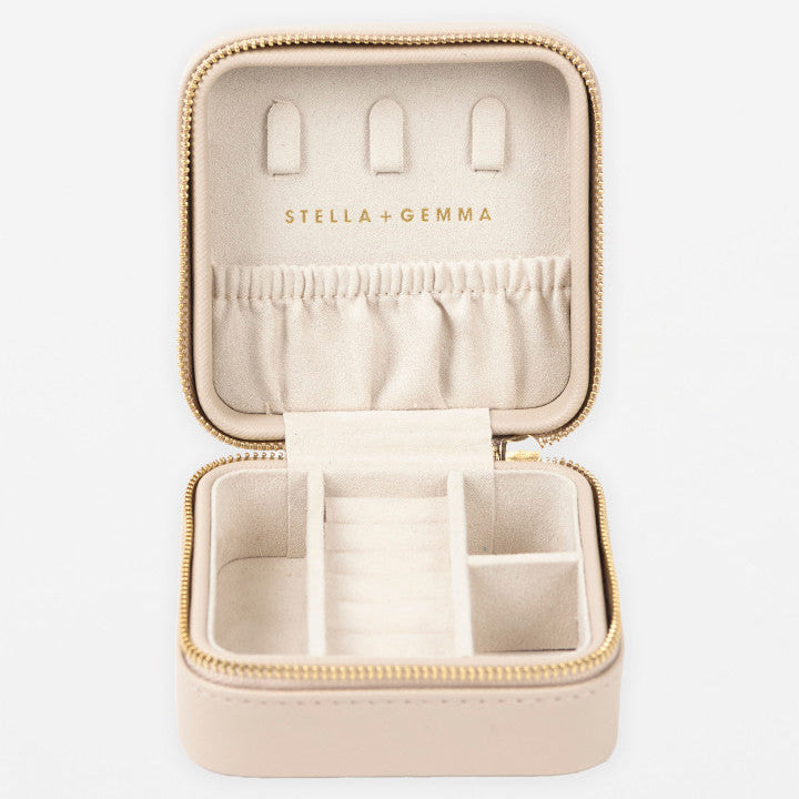 S+G Jewellery Case - Square | Quilted Putty