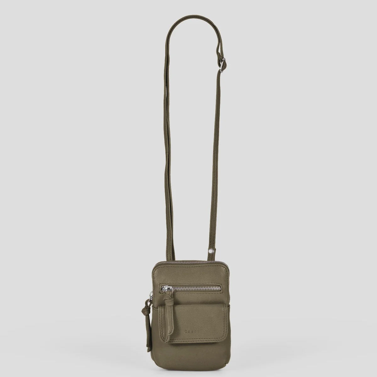 Leather Mini Cross Body - Lauren | Olive