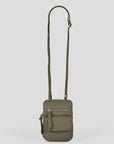 Leather Mini Cross Body - Lauren | Olive