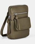 Leather Mini Cross Body - Lauren | Olive