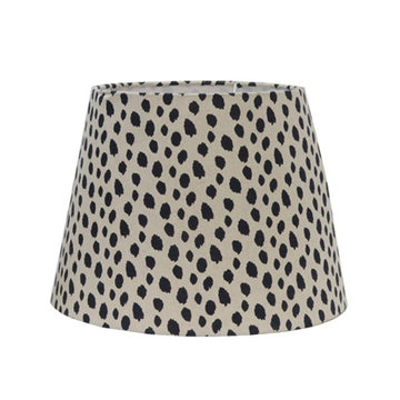 Lampshade - Animal Print | Black + Taupe