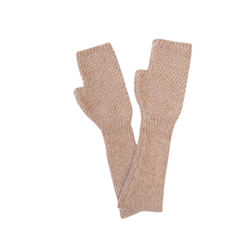 Fingerless Glove Mabel Natural