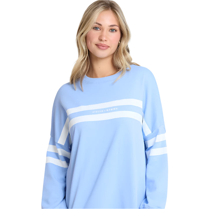 Newport Sweater - Cornflour