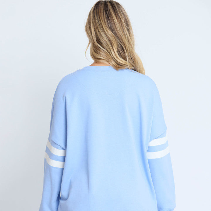 Newport Sweater - Cornflour