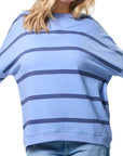 Newport Relaxed Crew Sweater - Cornflower