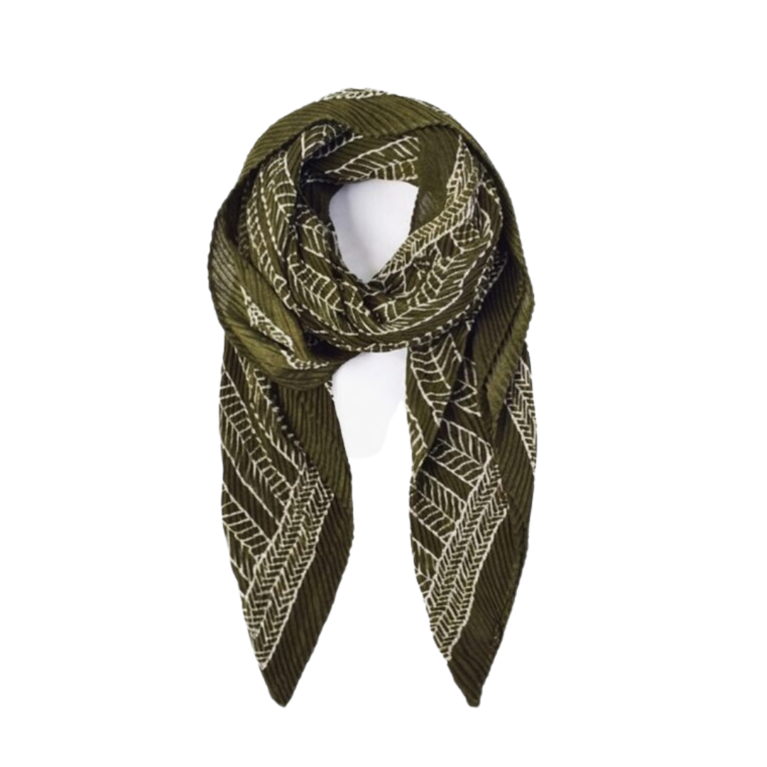 Nomad Large Pleated Scarf