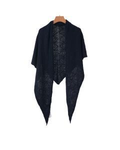 Overton Shawl - Navy
