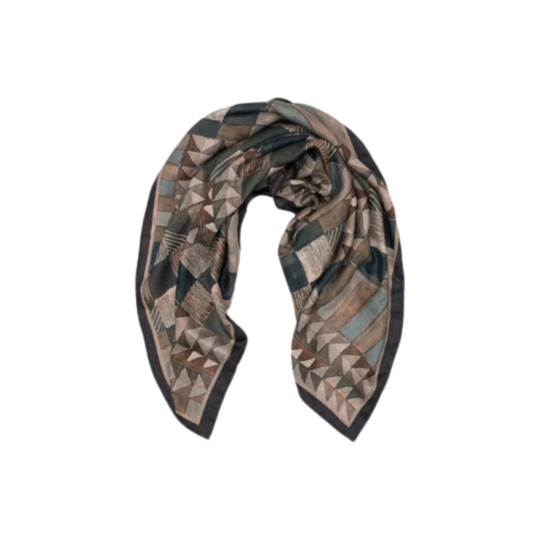 Painted Plains Square Scarf