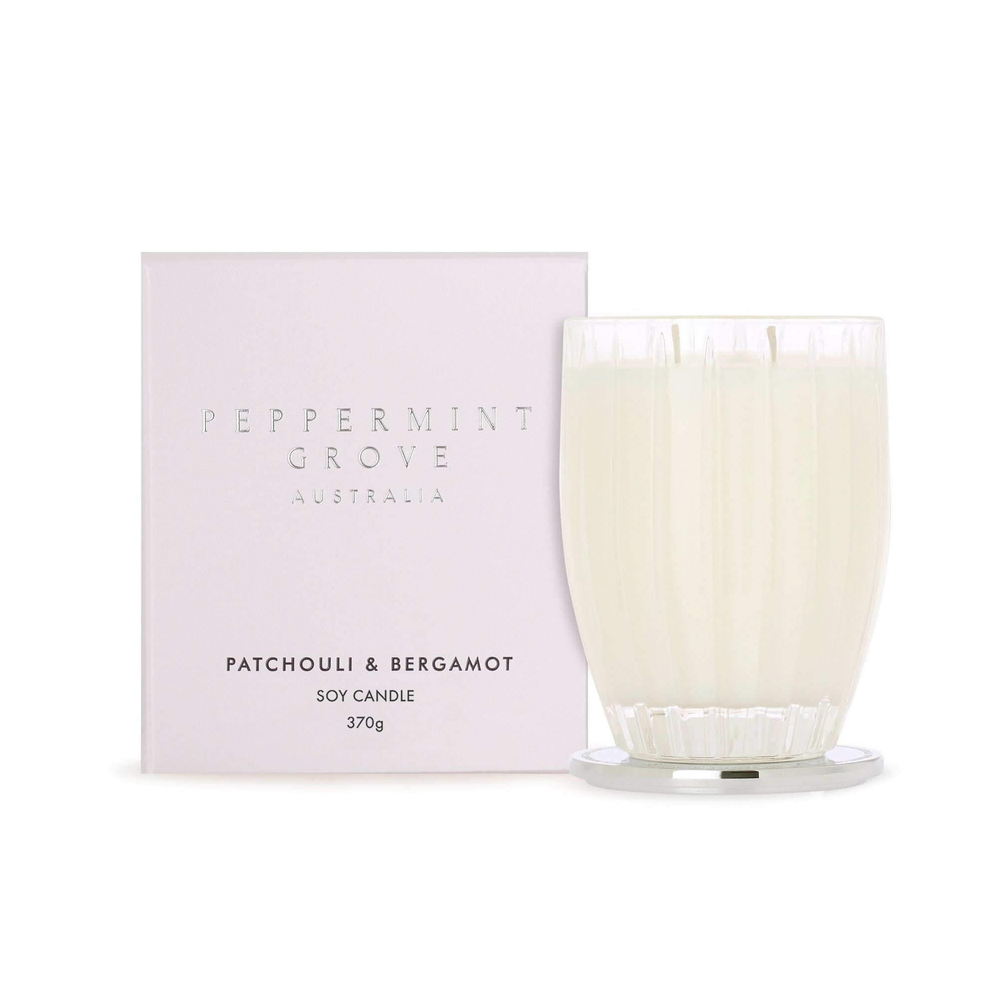 Peppermint Grove Soy candle - Patchouli & Bergamot | 370g