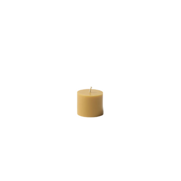 Pillar Candle Honey Set of 4