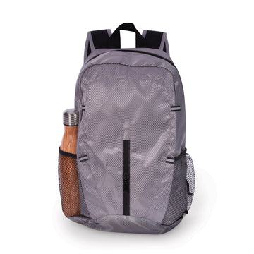 Maverick Foldable Backpack - Grey