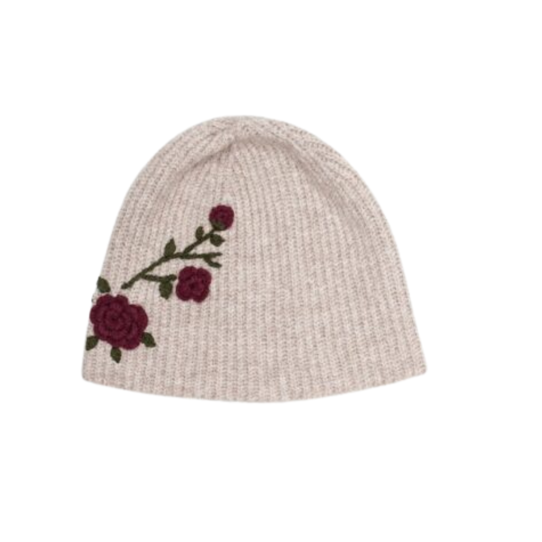Sangria Blossom Beanie