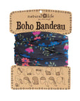 Bandeau  Black Green Ivy