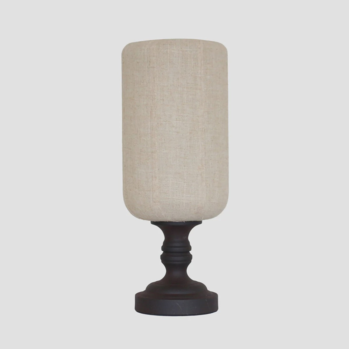 Medina Linen and Glass Lamp