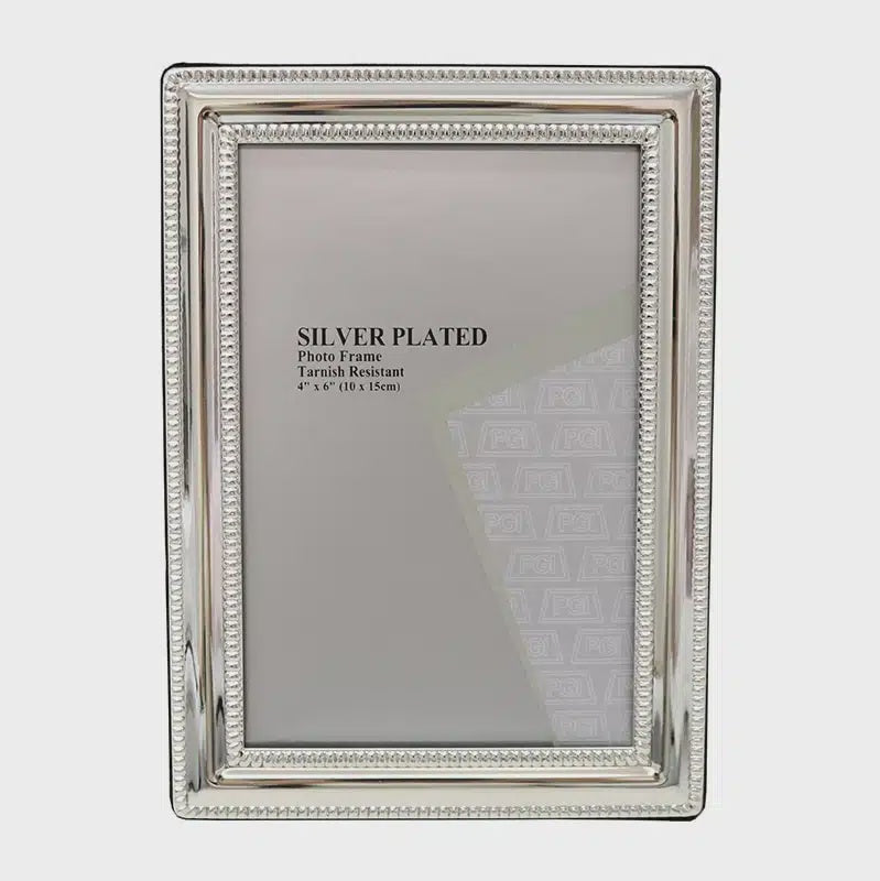 Silver plated photo frame by Le Forge