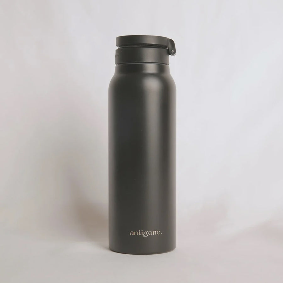 sipRISE Bottle + Phone Holder - Black | 950ml