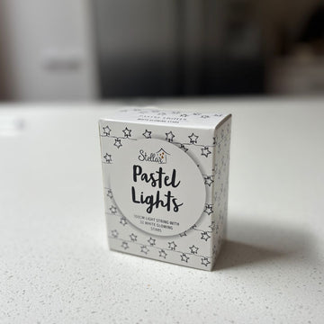 Star Pastel Lights - White