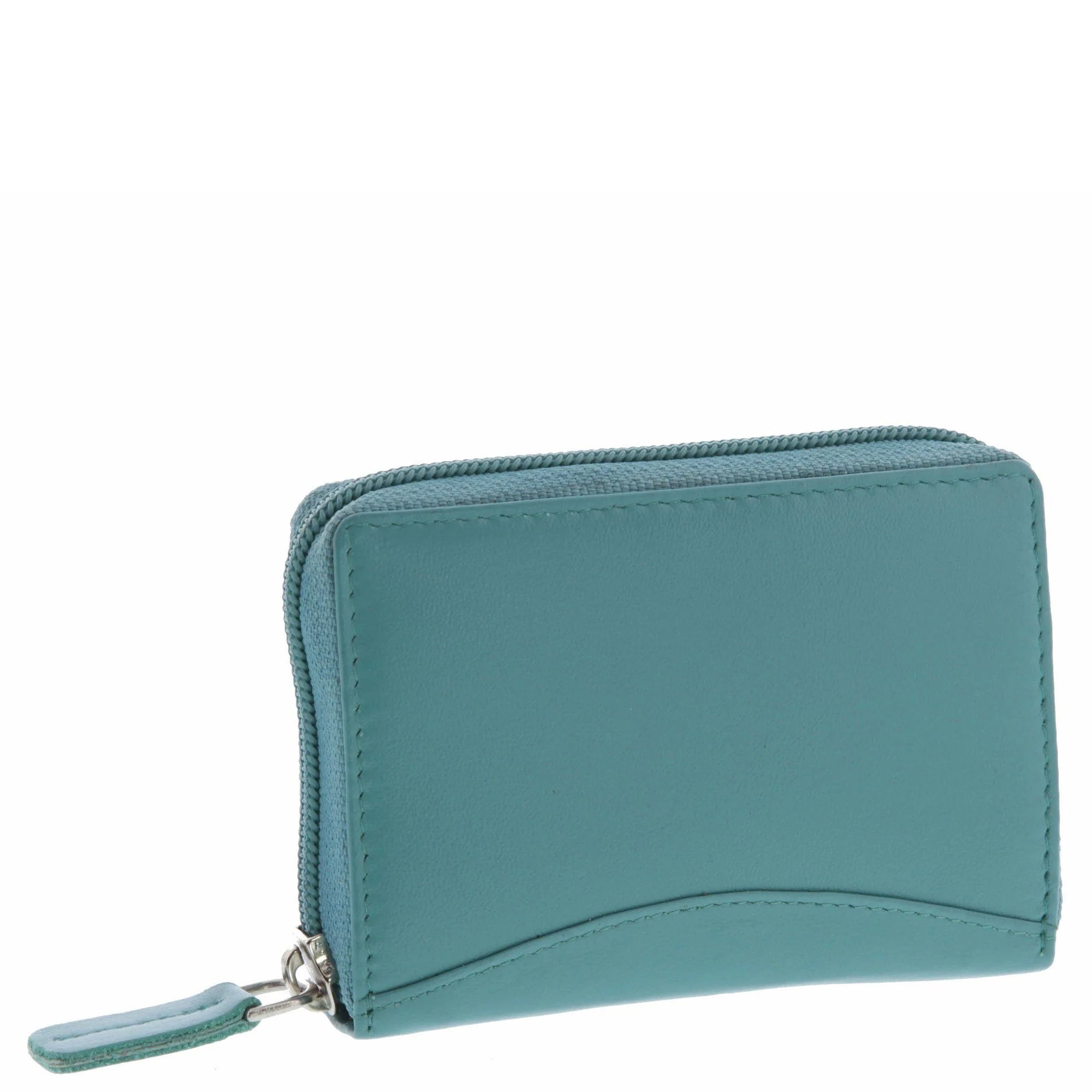 Leather Card Wallet - Stretch | Turquoise