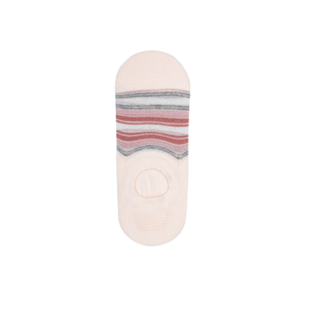 No Show Socks - Sugar Stripe