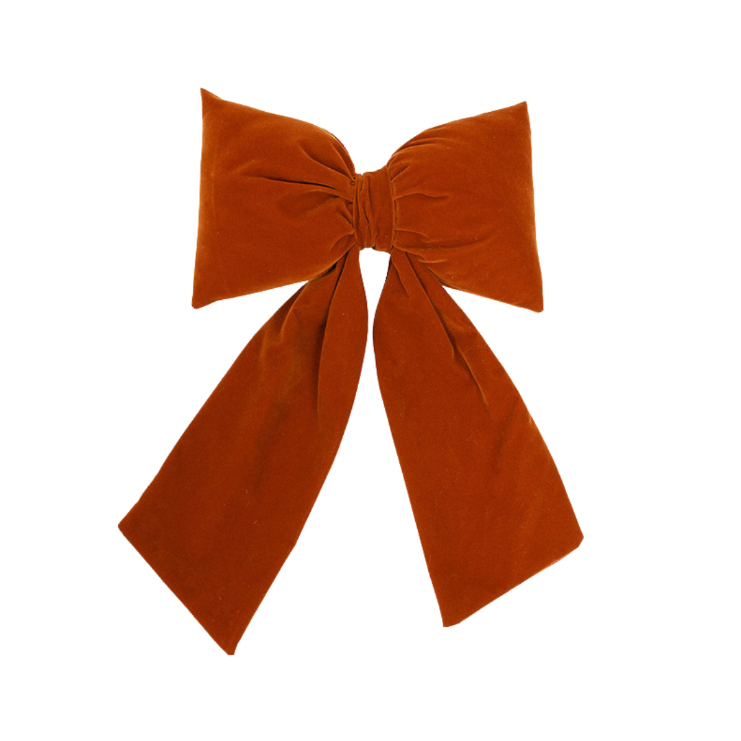 Velvet Bow with Clip | Large