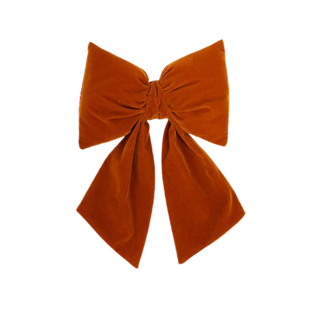 Velvet Bow with Clip | Medium