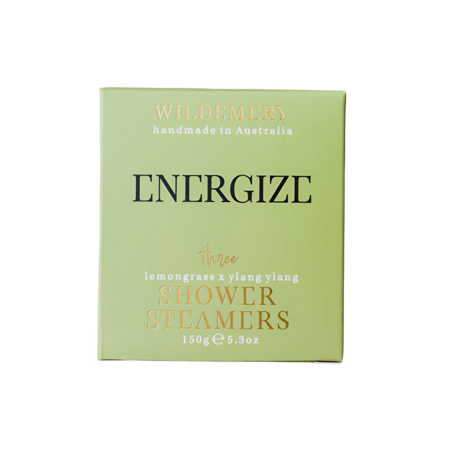 Wild Emery Shower Steamers - Energize | 3 Pack
