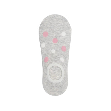 Grey and dusty dots- no show sock by Antler