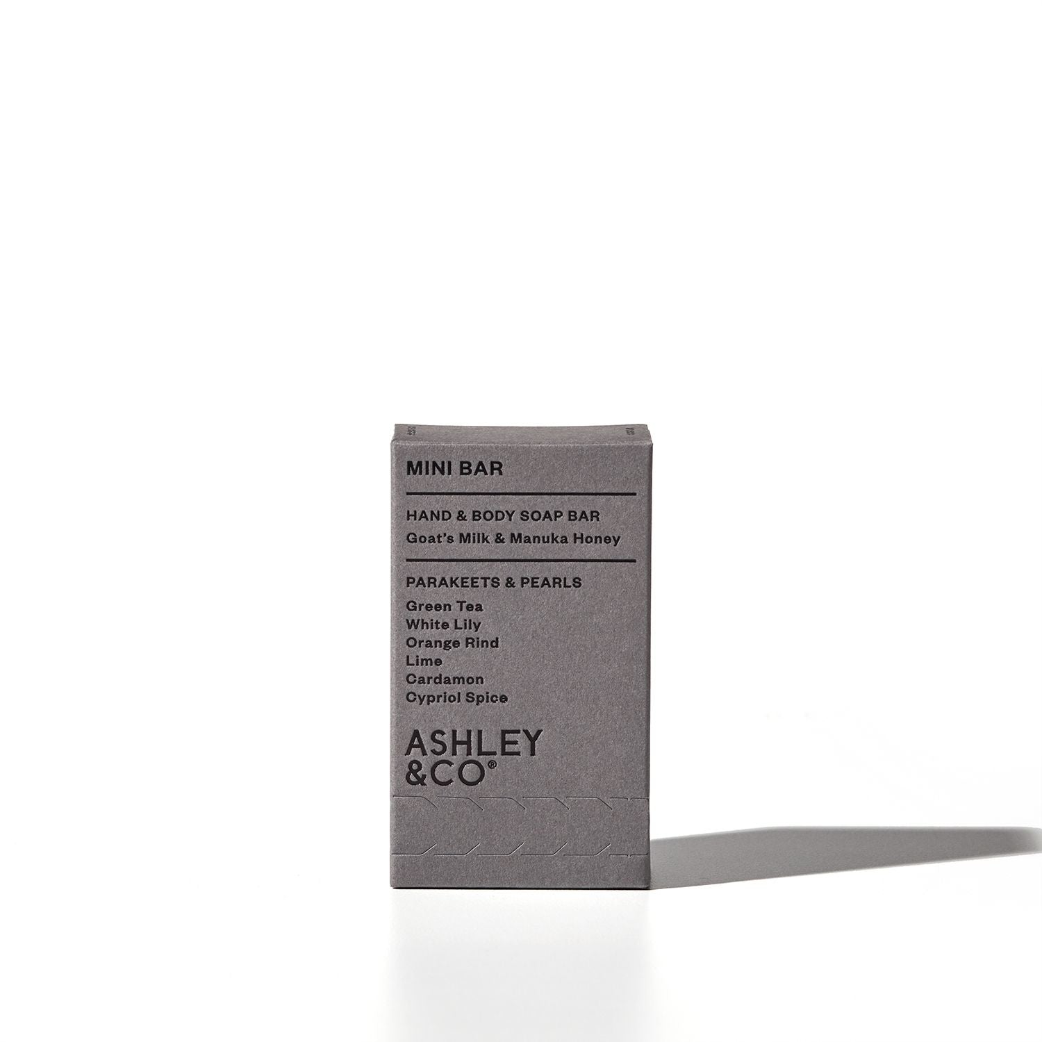 Ashley and Co Mini Bar Soap - Parakeets & Pearls | shelf home and gifts