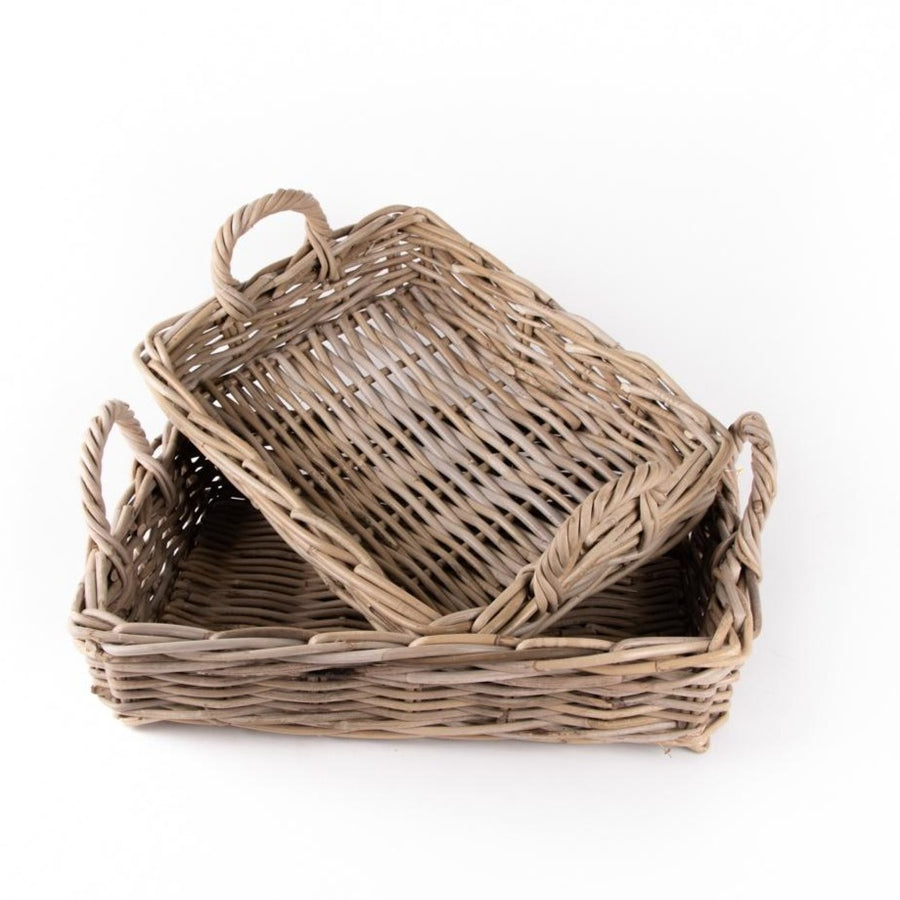 Trade Aid Rattan Trays