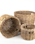Trade Aid Rattan baskets round