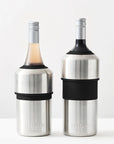 Huski Wine Bottle Cooler - Stone Grey