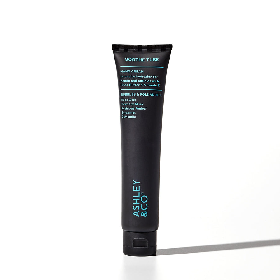 Ashley and Co Soothe Tube Hand Cream - Bubbles & Polkadots | shelf home and gifts