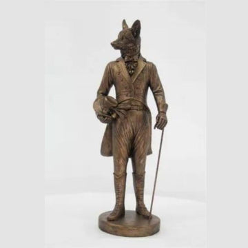 Mr Fox Statue with Hat