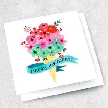 Ink Bomb Card - Happy Birthday | Shelf Home and Gifts