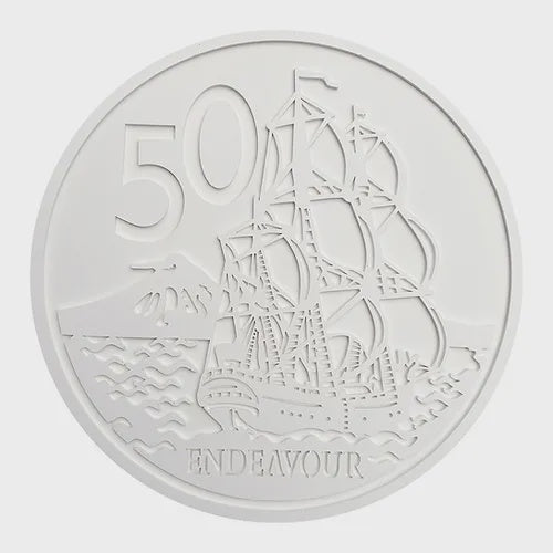 Retro Coins - 50 Cent