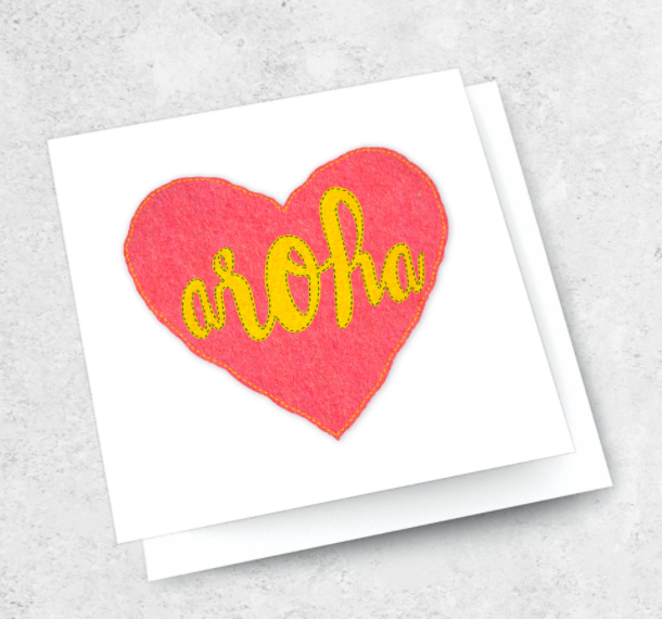 Ink Bomb Card - Aroha | Shelf Home and Gifts
