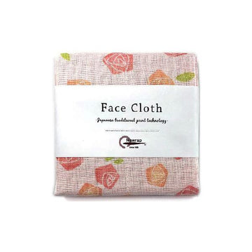 Floral Face Cloth - Roses  