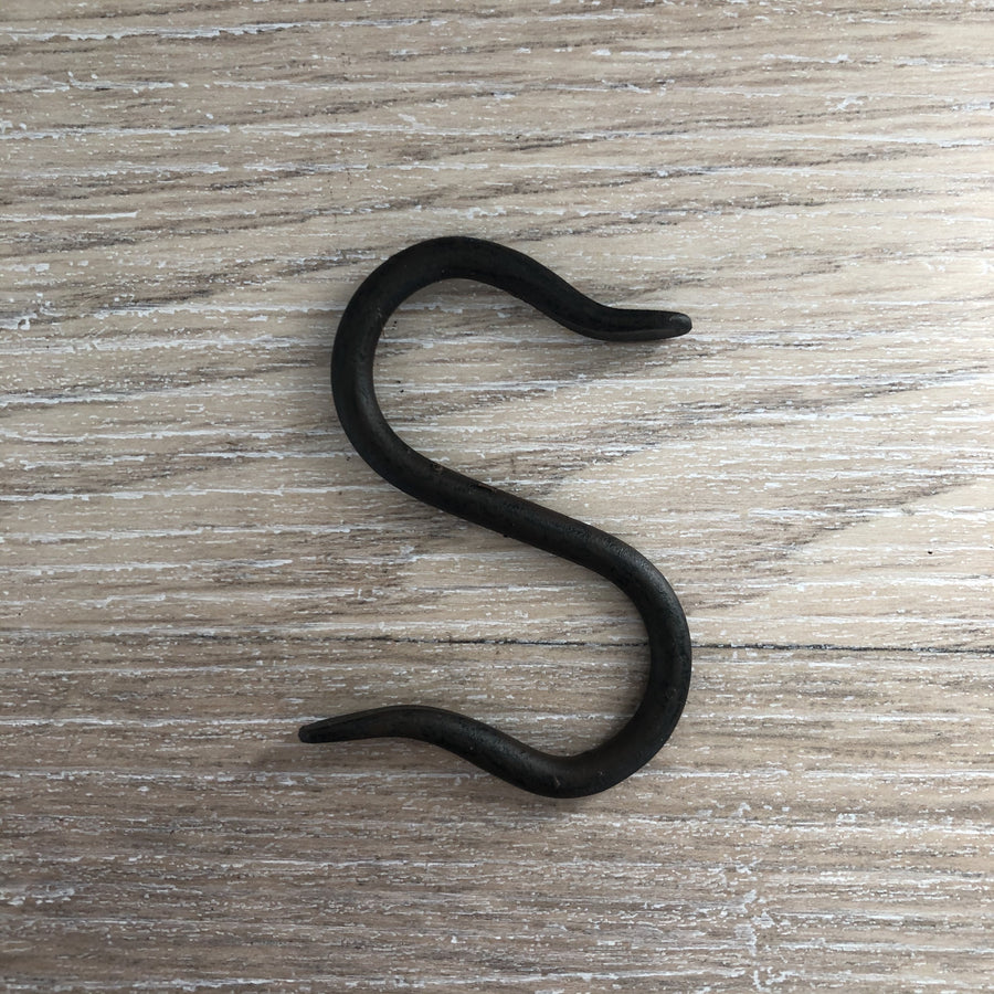 Metal "S" Hook - Small | shelf home and gifts