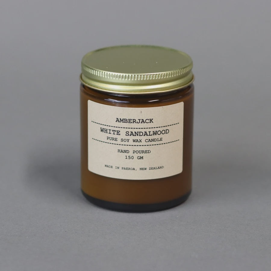 Amberjack Candle - White Sandalwood | Shelf home and gifts