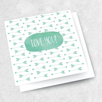Ink Bomb Card - Love You | shelf home and gifts