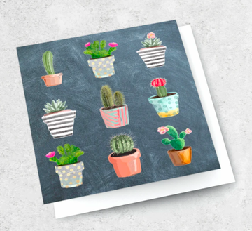 Ink Bomb Card - Cactus | shelf home and gifts