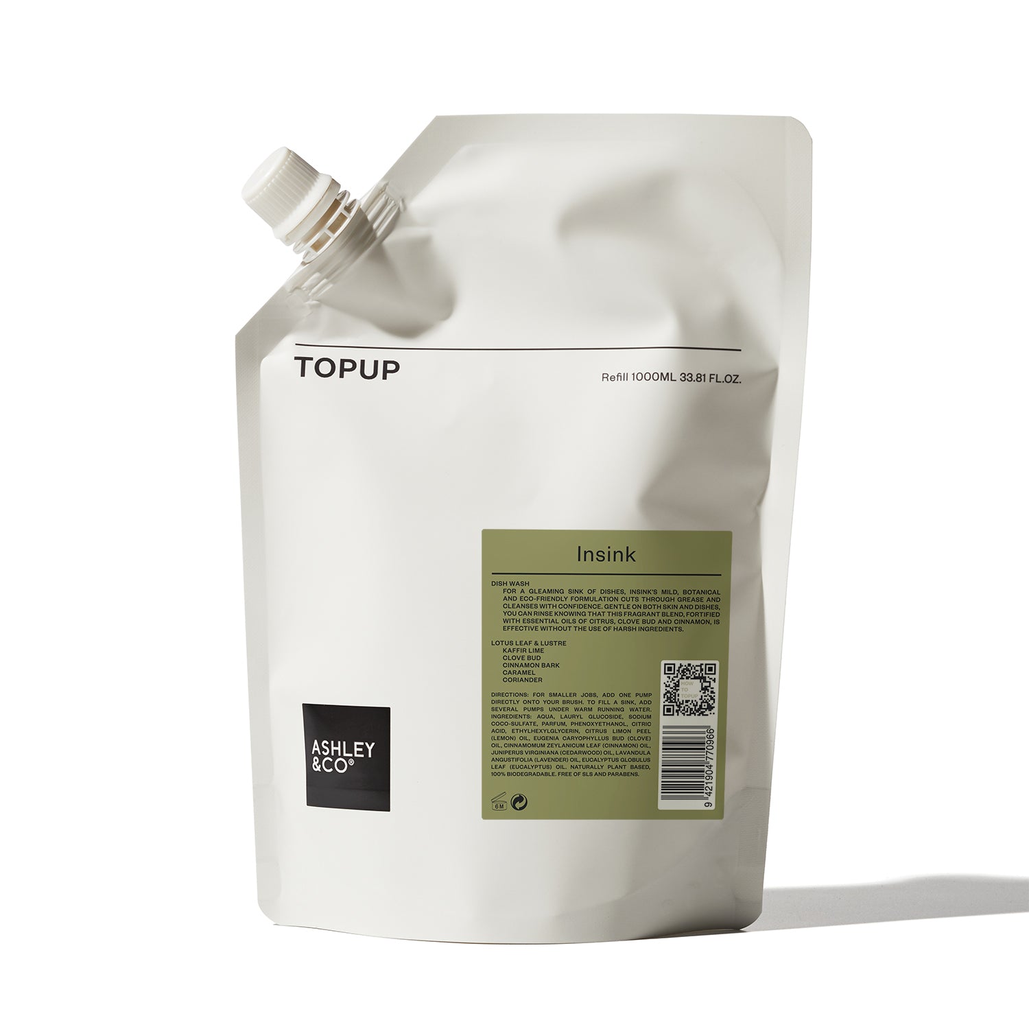 Topup Homekeeping - In Sink 1 Litre AC19TUHKIS