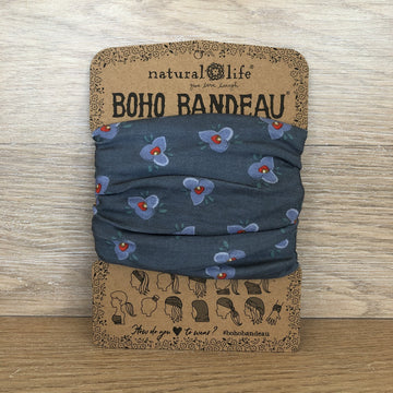 Bandeau - Dusty Blue Lily