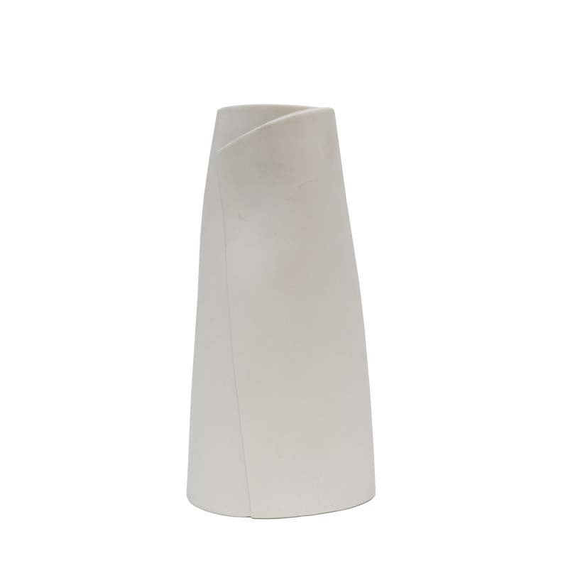 ceramic paper bag vase by leforge