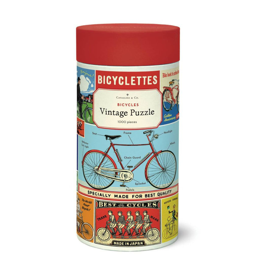 Cavallini & Co - Bicycles 1000 Pce - Vintage Puzzle