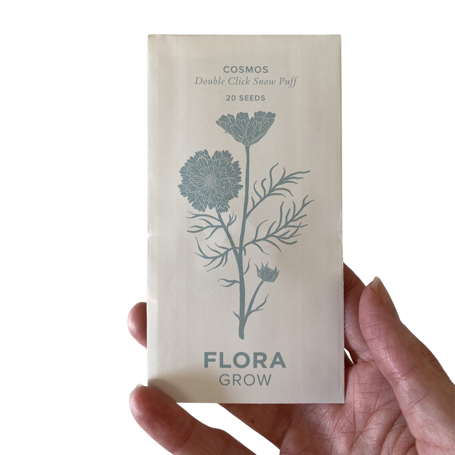 Cosmos seed packs by flora grow
