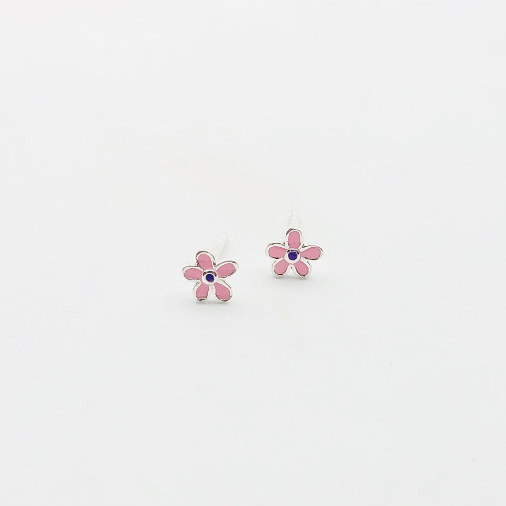 Sterling Silver Enamel Earrings - Assorted | Shelf Home and Gifts