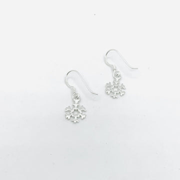 Sterling Silver Earrings - Snowflakes