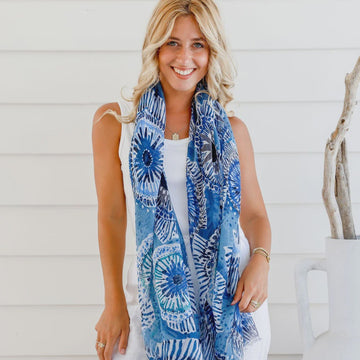 Scarf - Aztec | Denim
