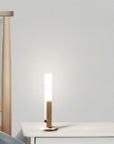 Gingko Baton LED Light - White Ash Wood
